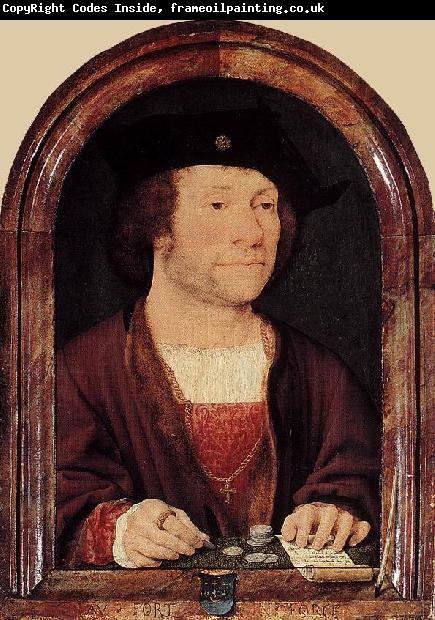 CLEVE, Joos van Portrait of Anthonis van Hilten fdg